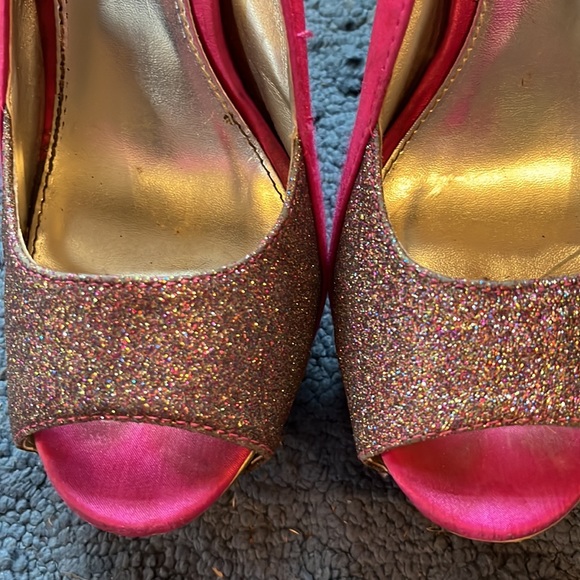 Qupid hot pink heels 7 - Picture 3 of 7